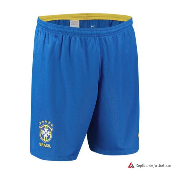 Pantalones Brasil Primera equipación 2018 Azul